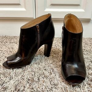 maison martin margiela open toe booties
